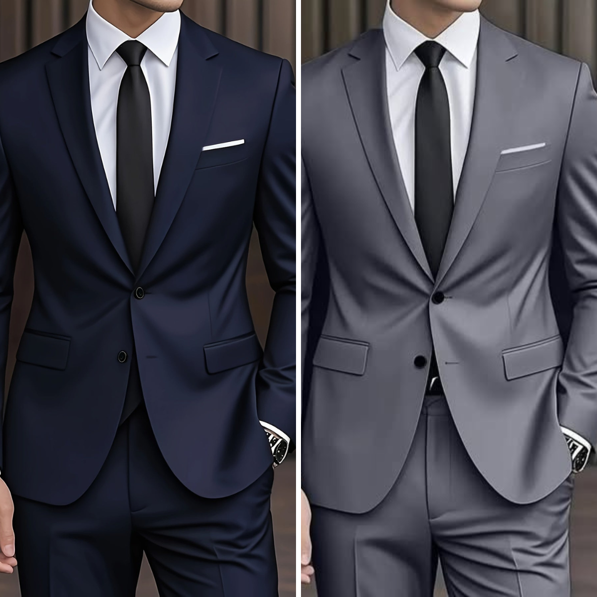Elegant men's suit
