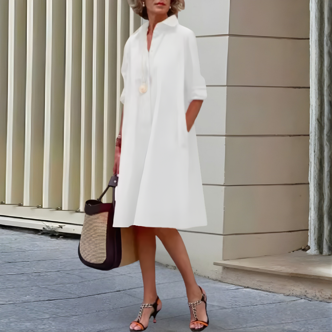 Judy™ | Timeless Shirt Dress