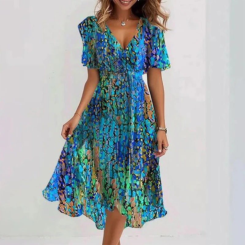 Naomi | Chic Colourful Dress