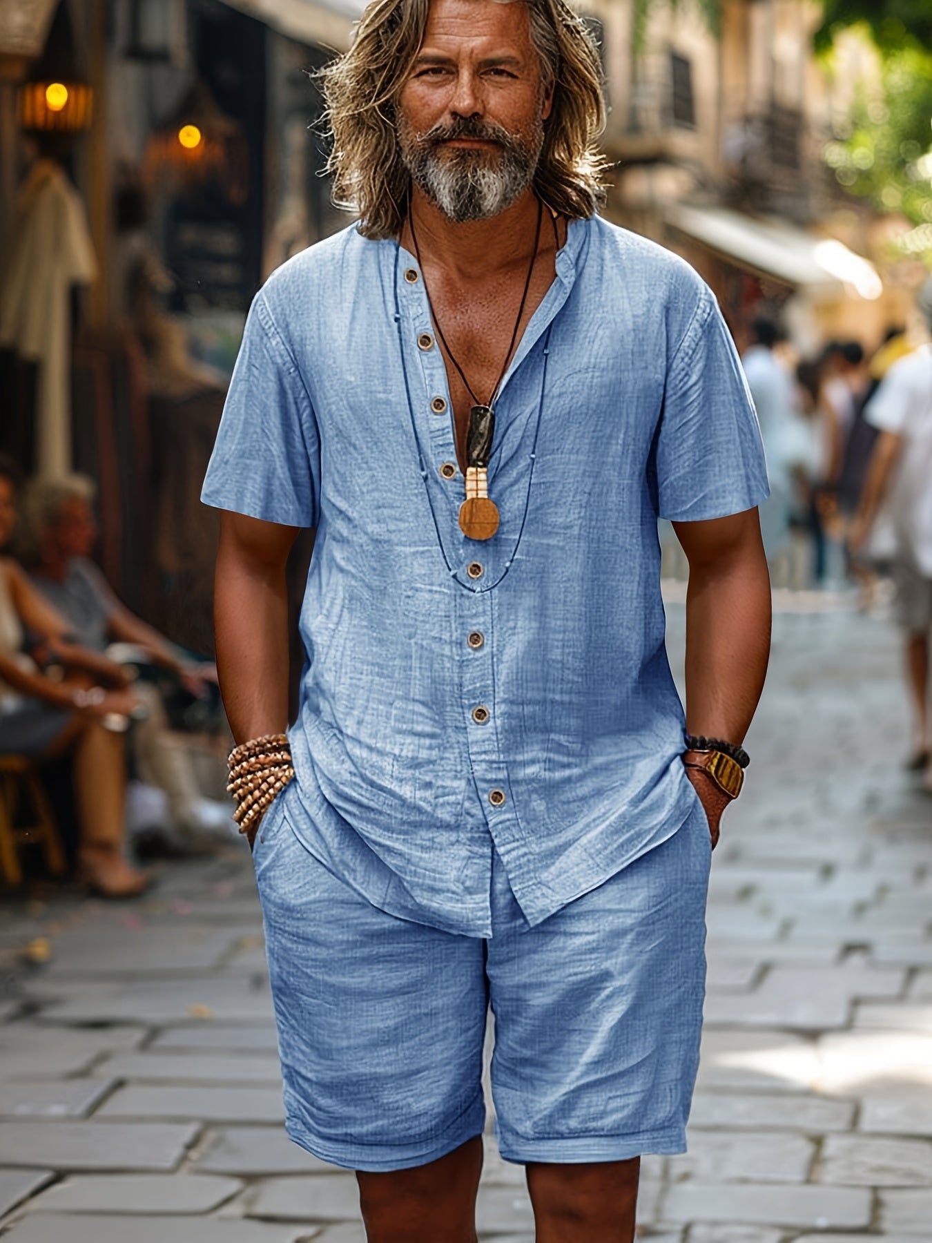 Elegant Short Sleeve Set