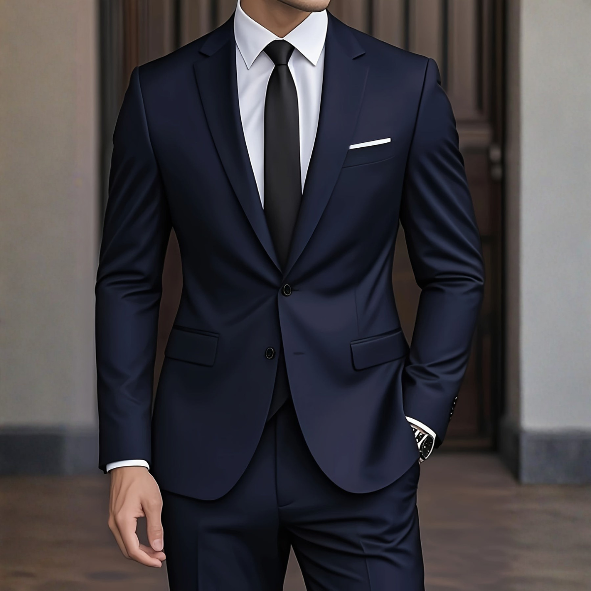 Elegant men's suit