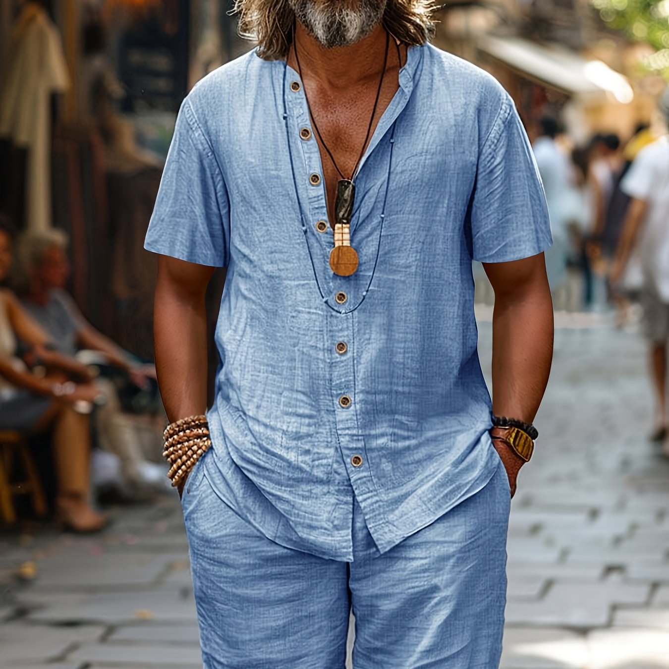 Elegant Short Sleeve Set
