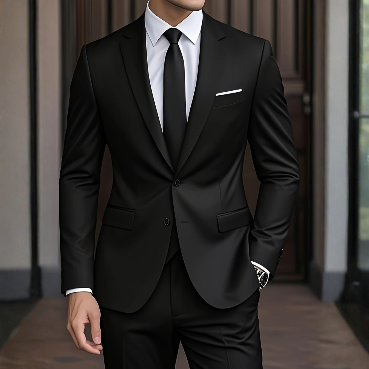 Elegant men's suit