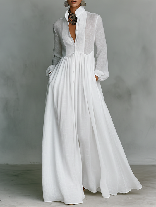 Hina - Flowing Maxi Dress