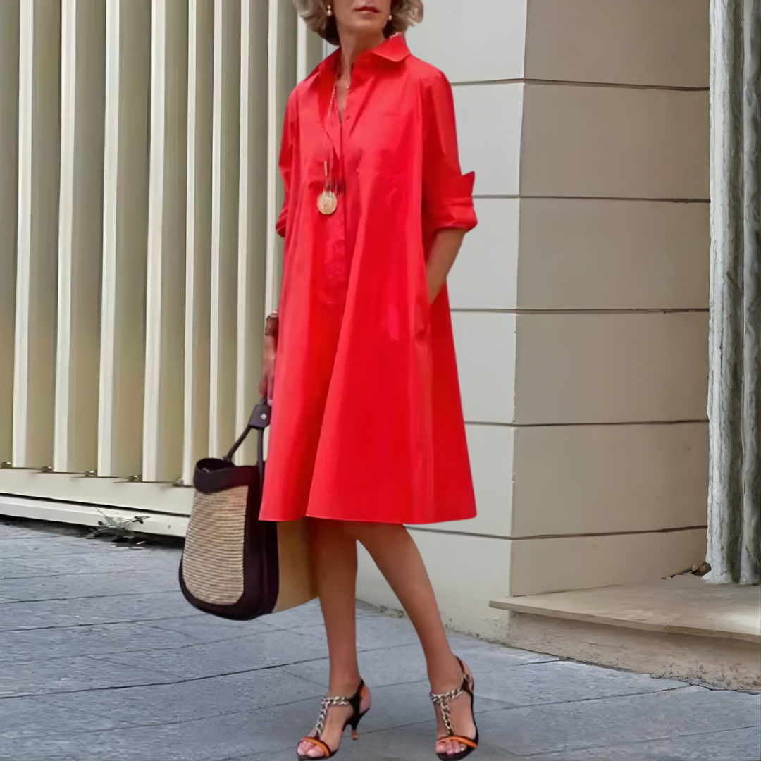 Judy™ | Timeless Shirt Dress