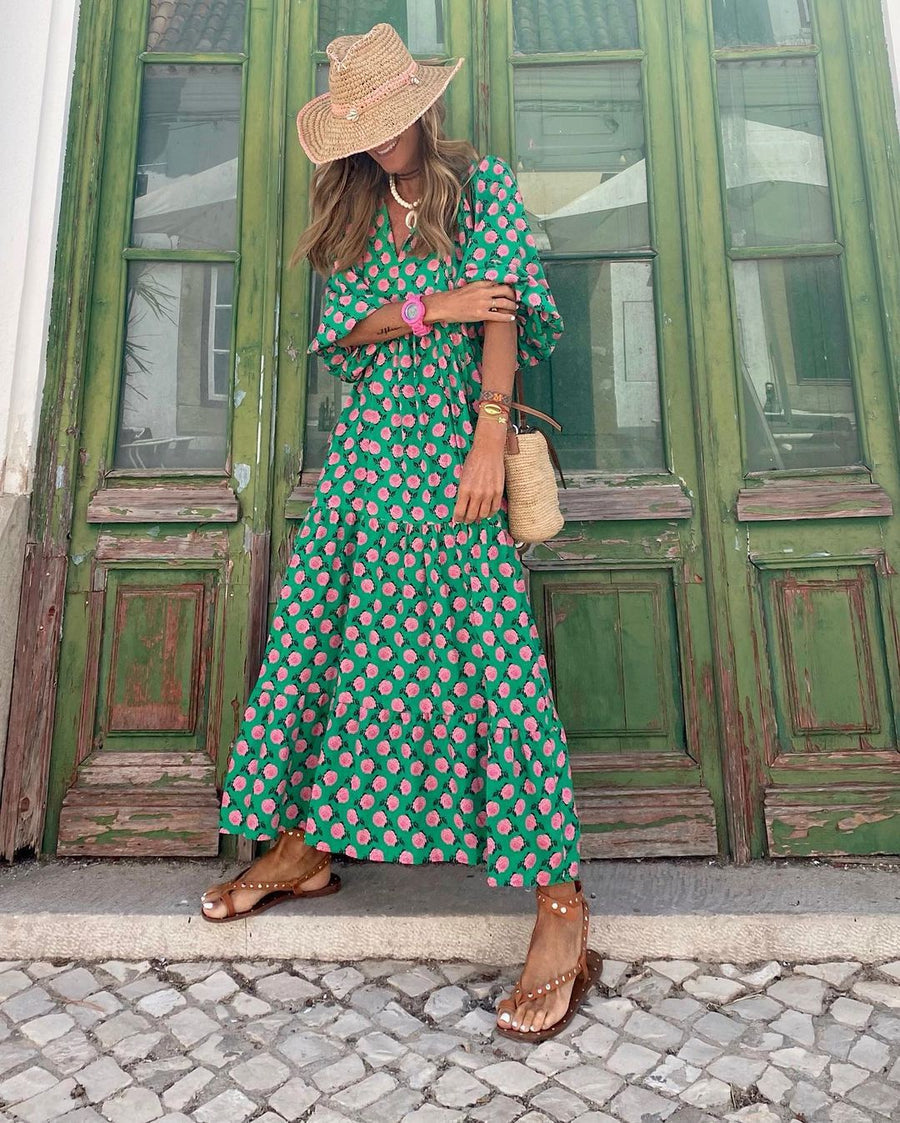 Emily | Bohemian-style maxi dress