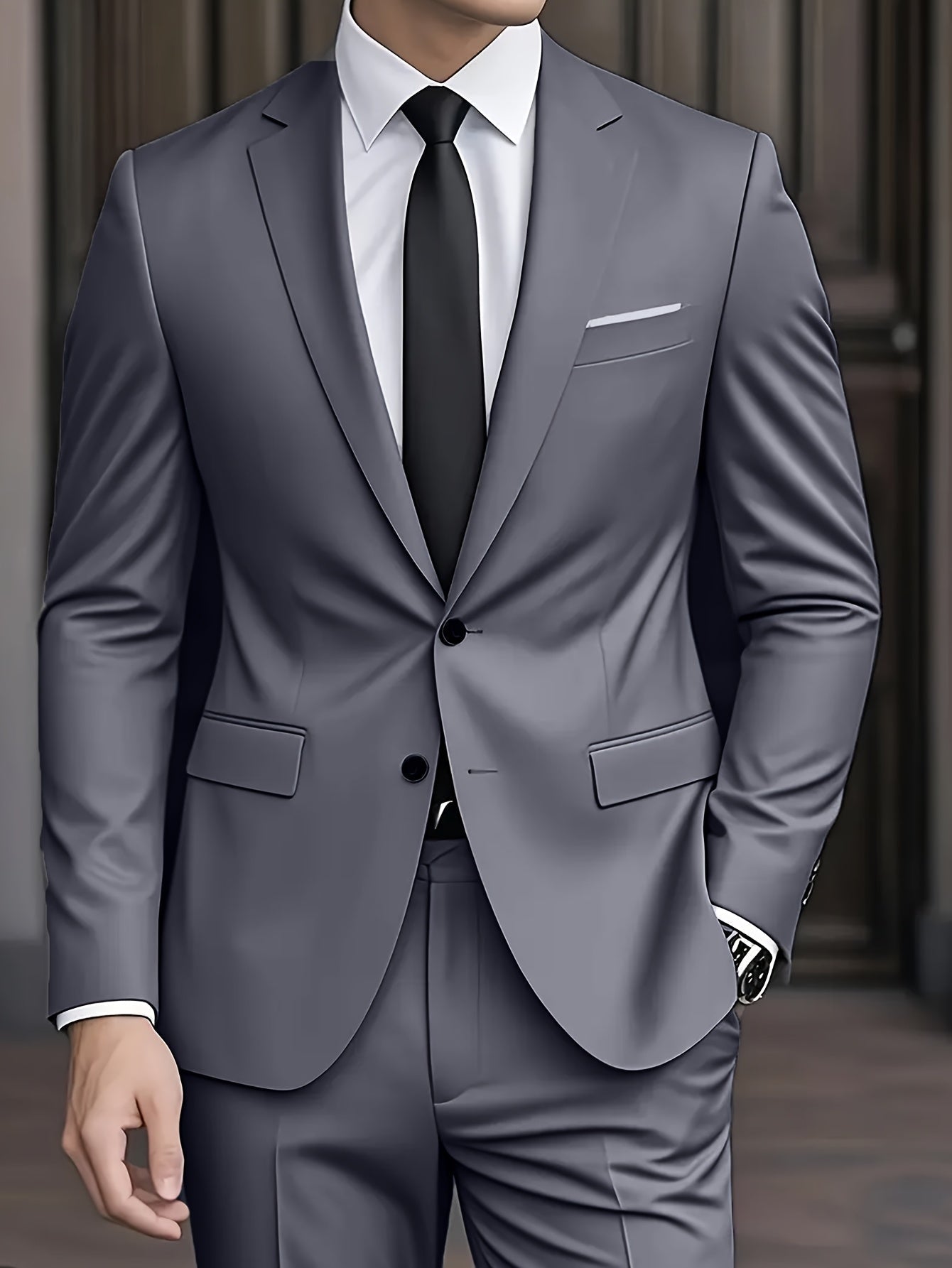Elegant men's suit