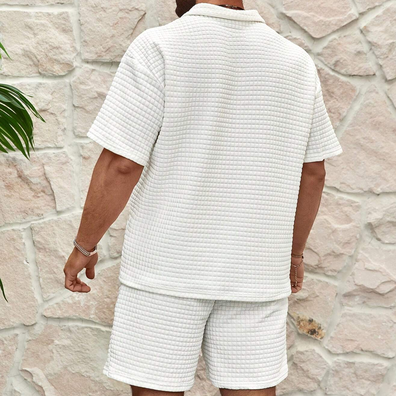 Knit Waffle Set